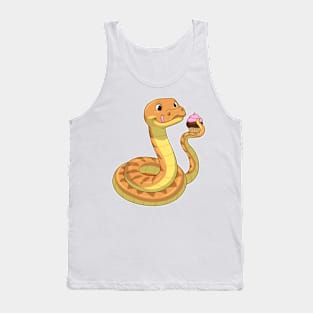 Snake with Muffin Tank Top